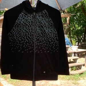 Xersion Black and Gray Hoodie